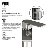 Norfolk Single Handle Vessel Bathroom Sink Faucet, WaterSense Certified, Brushed Nickel H4D9 - product image 3