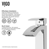 Satro Single Handle Single Hole Bathroom Sink Faucet, WaterSense Certified, Chrome Z4Q3 - product image 7