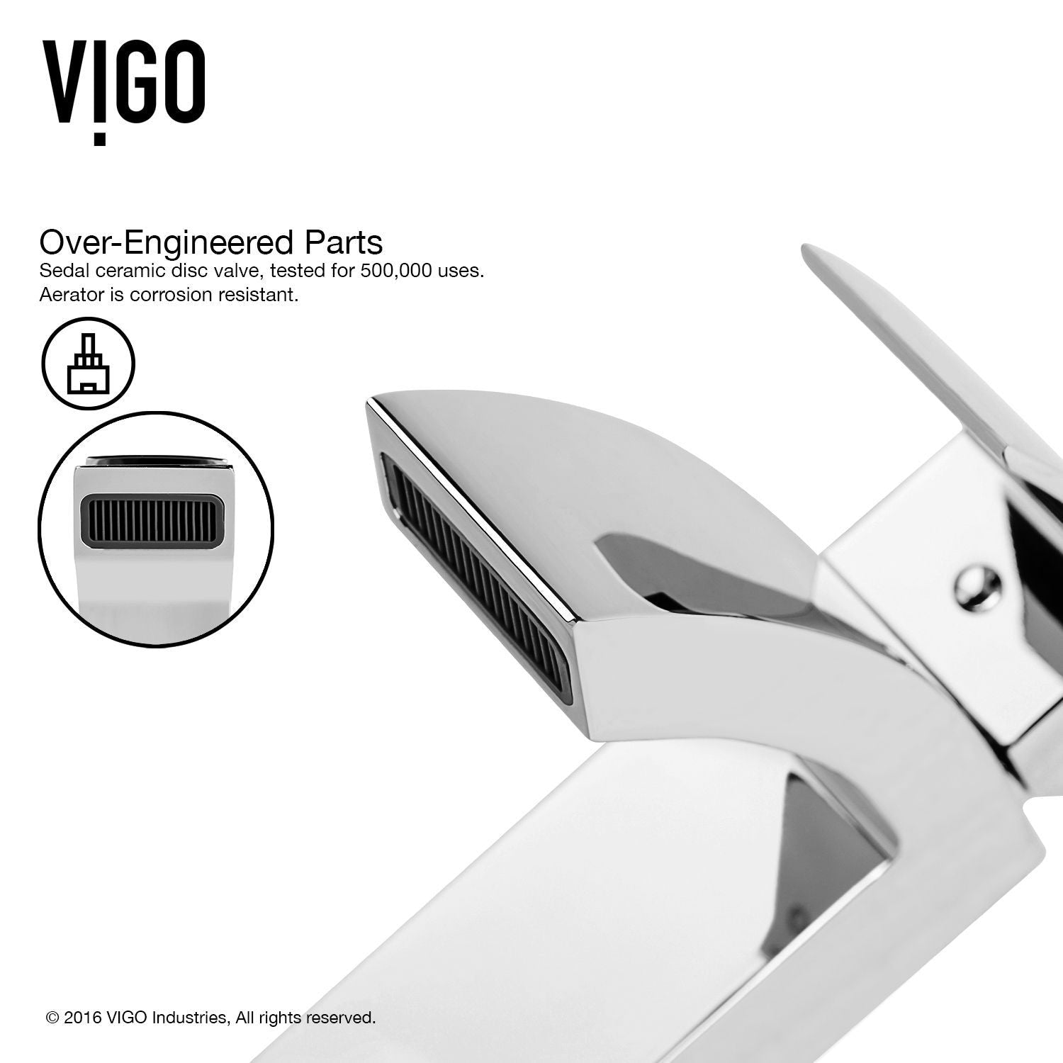 Satro Single Handle Single Hole Bathroom Sink Faucet, WaterSense Certified, Chrome Z4Q3 - product image 8