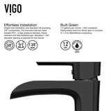 Wisteria MatteStone White Bathroom Sink/Basin Set with Niko Faucet and Oval Composite Vessel M8E7 - product image 6