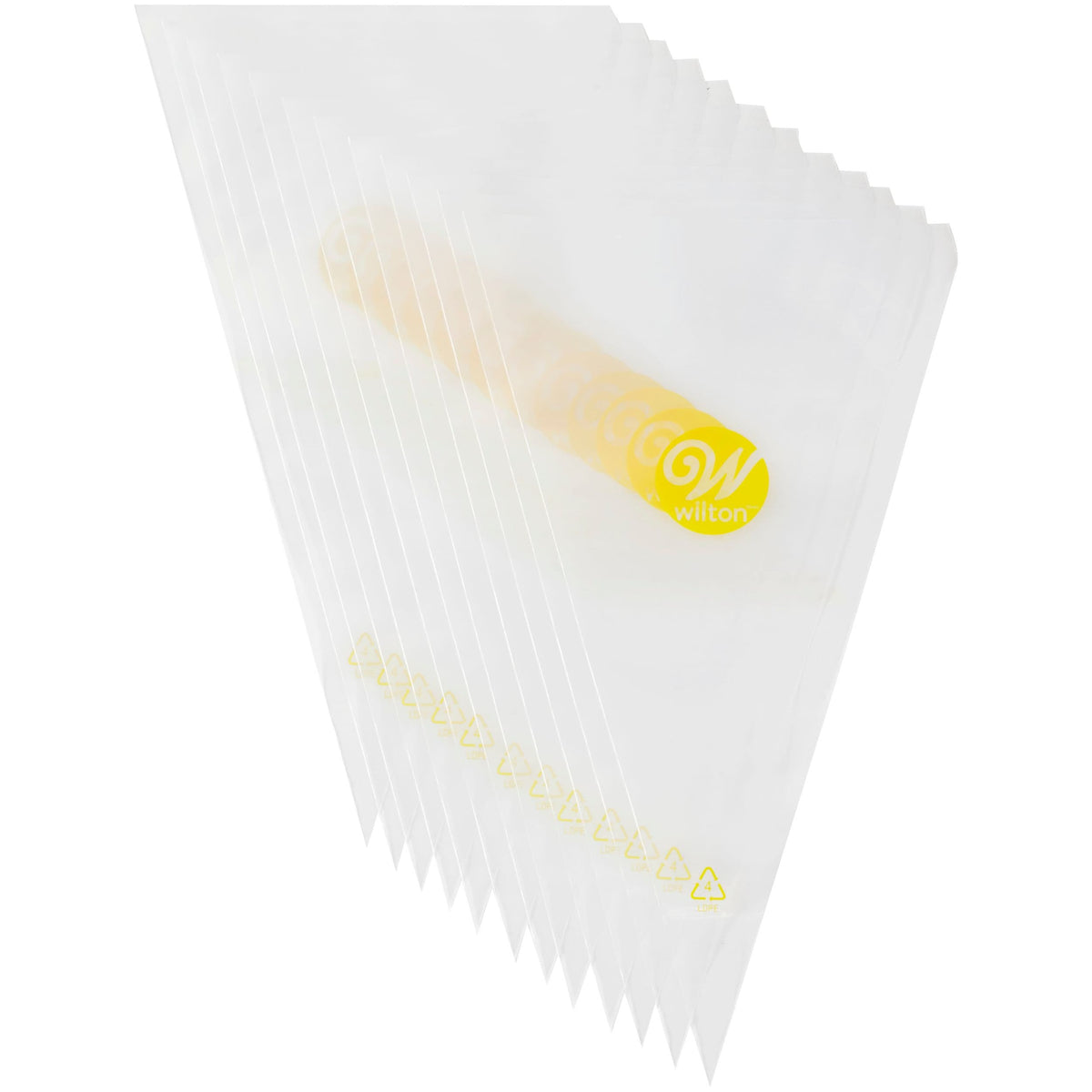Disposable Piping Decorating Bag, Clear, 12-pk, for Baking/Cake Decoration L4M3 - product image 1