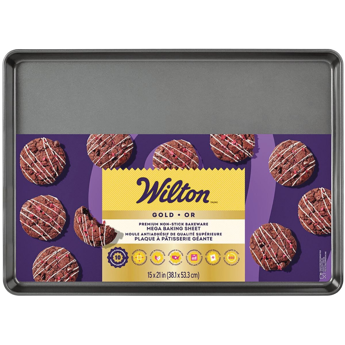 Gold Premium Non-Stick Bakeware Extra-Large Baking Sheet V7Y0 - product image 1