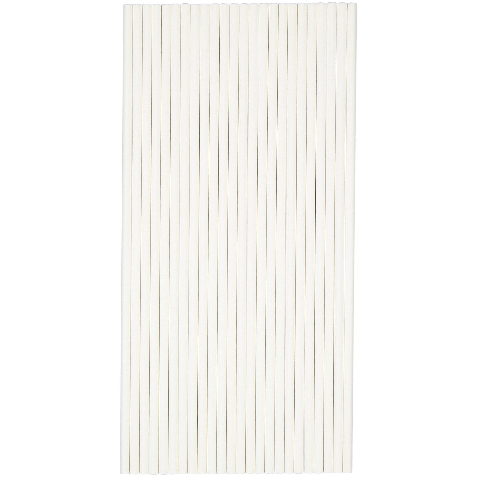 Lollipop & Cake Pop Stick, White, 8-in, 25-pk, for Baking/Cake Decoration N0Y4 - product image 1