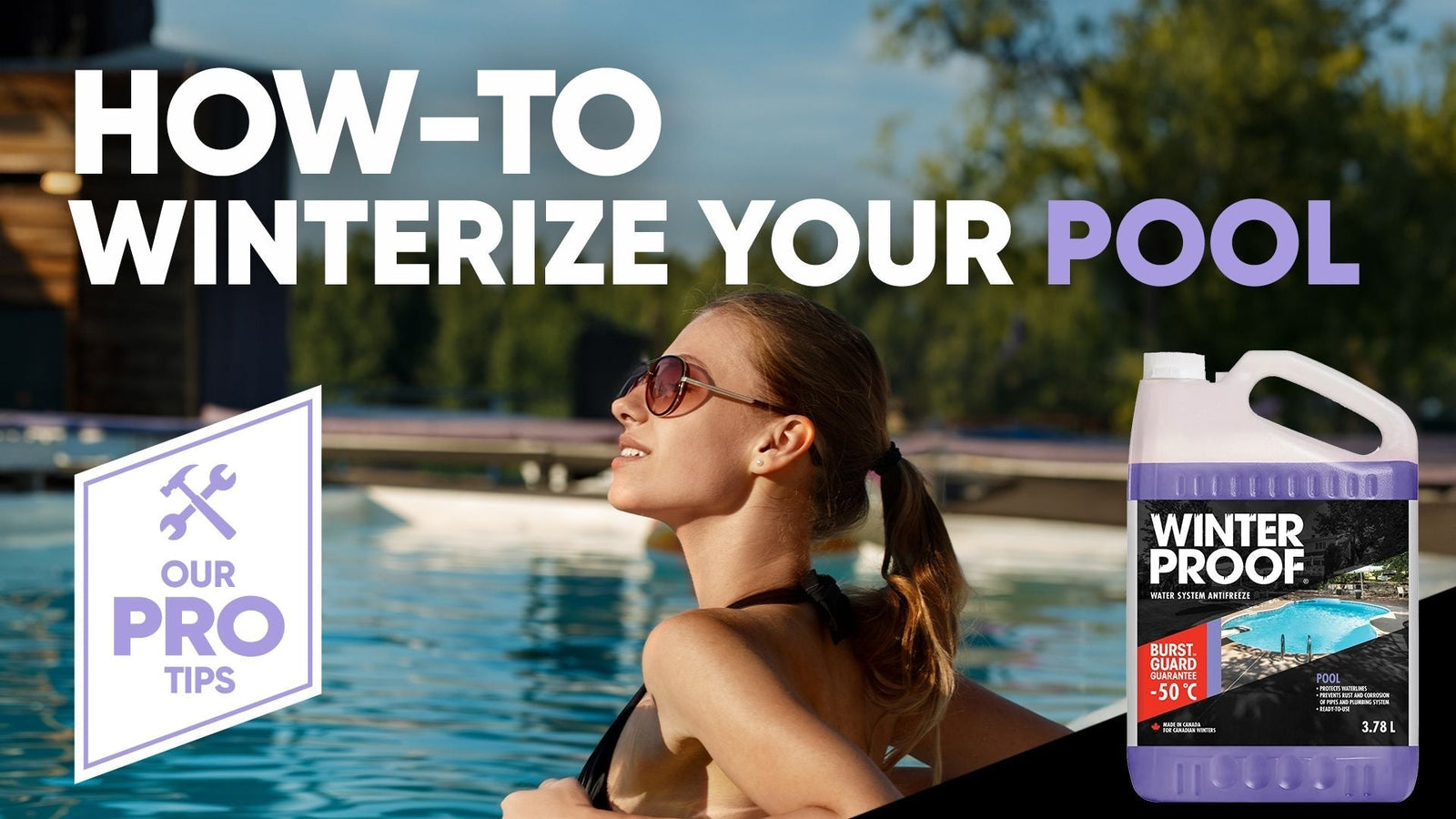 Pool Water System Antifreeze with BurstGuard Guarantee -50°C, 3.78 L L9X7 - product image 1