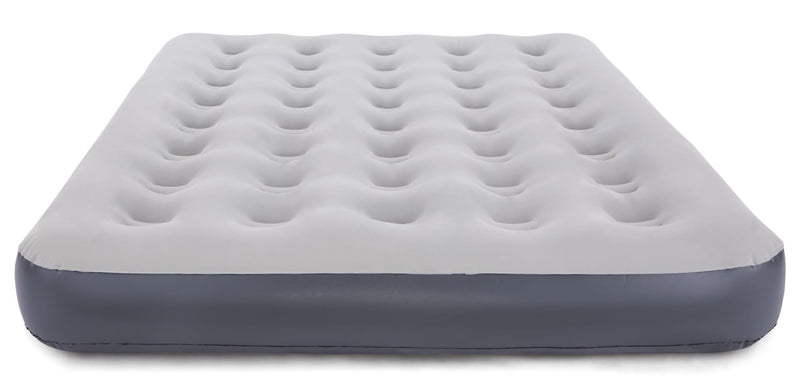 Single-High Inflatable Air Mattress/Airbed with 2-in-1 Pump For AC/DC Outlets, Queen C6C9