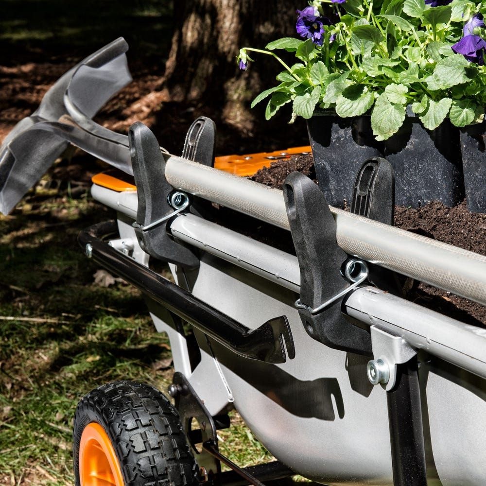 Tool Holder for Aerocart, Holds Shovels, Rakes, Hoes, & Similar Tools M7O8 - product image 6