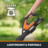 WG545.9 20V Power Share Cordless Air Leaf Blower/Sweeper, Tool Only T4K5 - product image 6