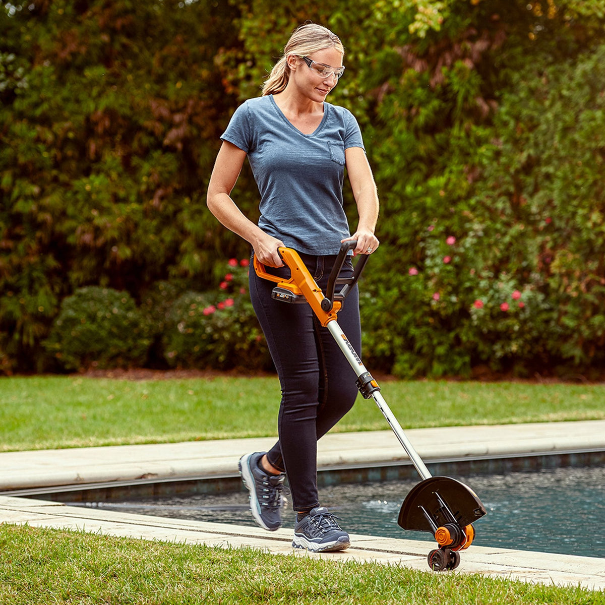 WG929 20V Power Share Cordless Grass Trimmer & Leaf Blower Combo Kit F2H3 - product image 4