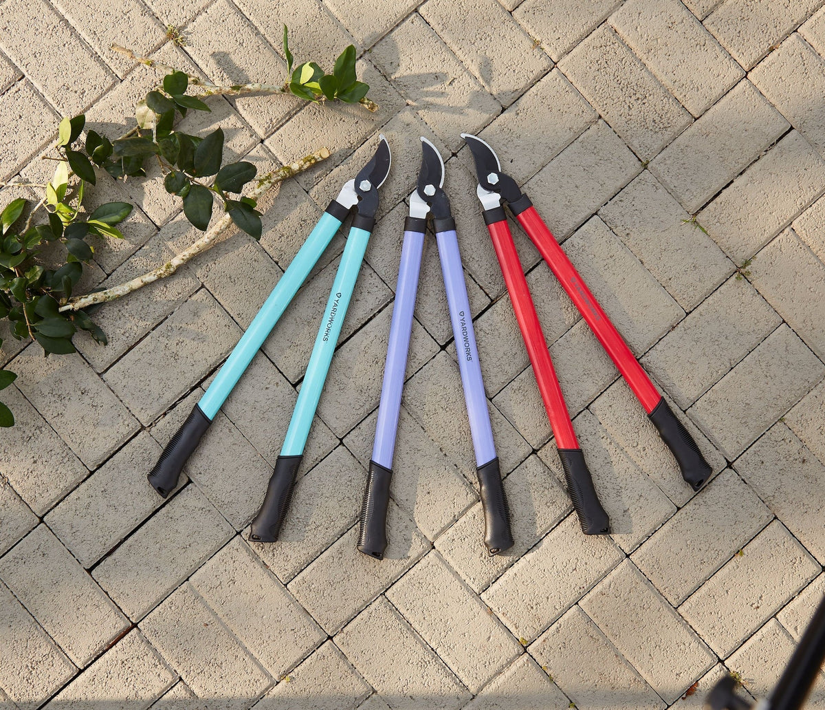 Colour Lopper, Carbon Steel, 1 3/8-in Cutting Capacity, Blue/Red/Purple O8B3 - product image 7