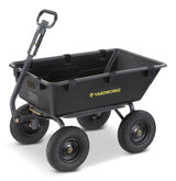 Poly Tray 4-Wheel Garden/Yard Cart, 1200-lb B0A5 - product image 1