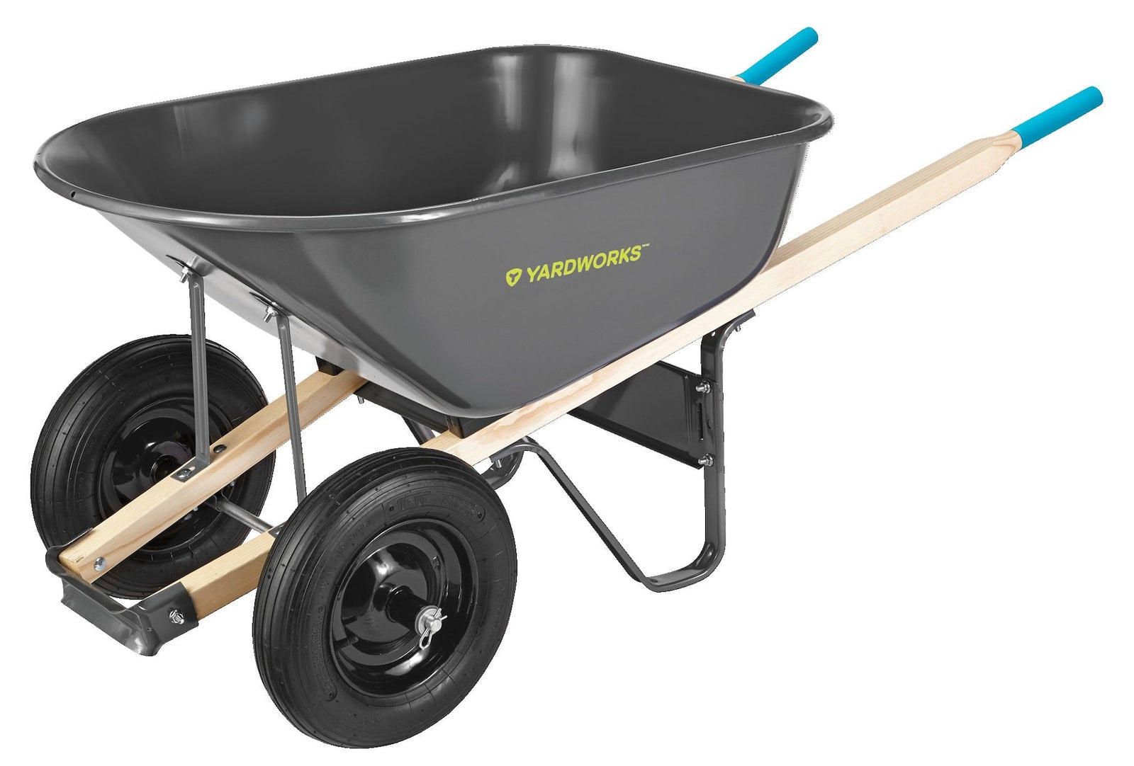 Steel Tray 2-Wheel Garden Wheelbarrow, 6-cu-ft D8X6 - product image 2