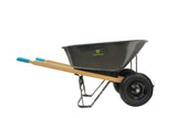 Steel Tray 2-Wheel Garden Wheelbarrow, 6-cu-ft D8X6 - product image 3