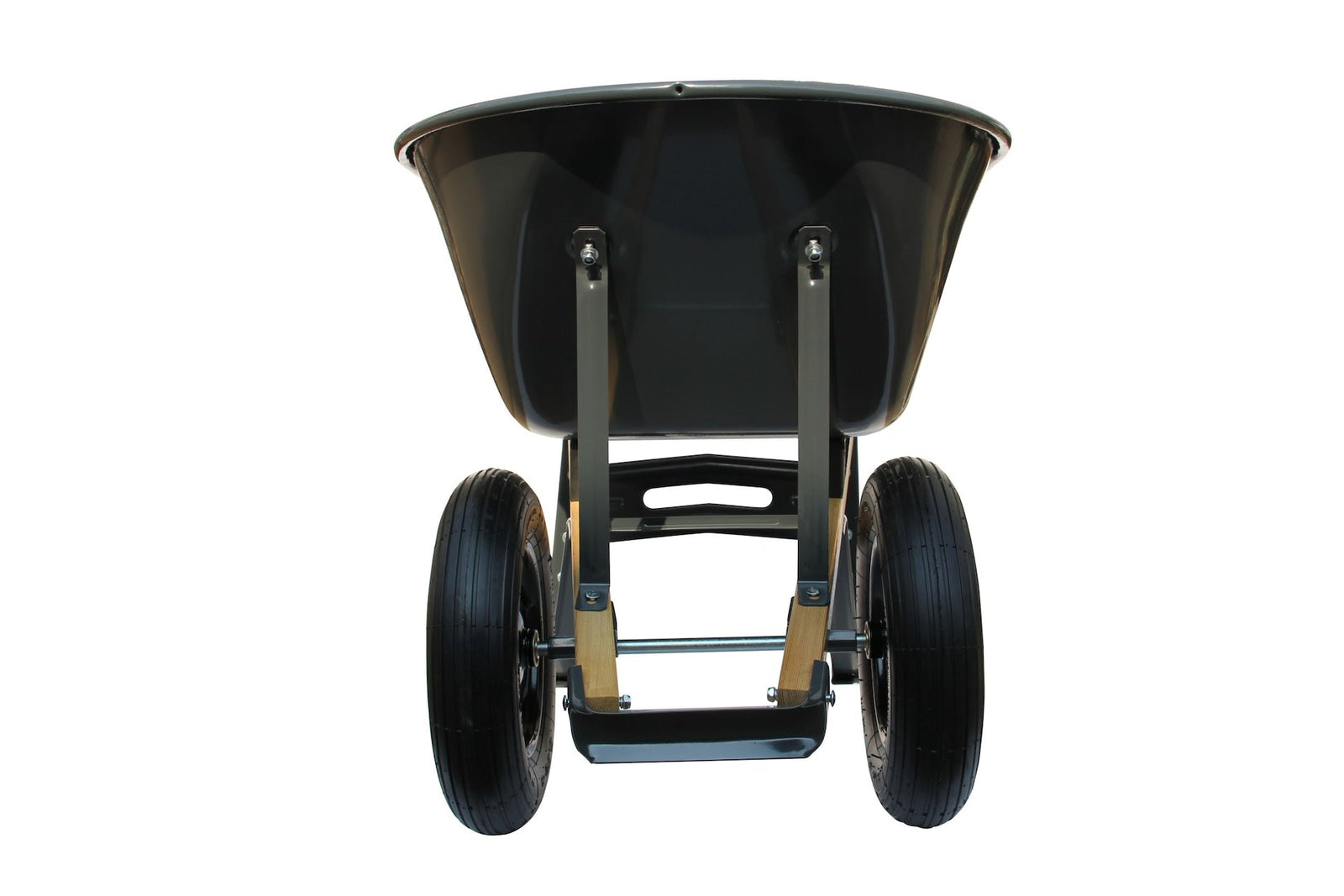 Steel Tray 2-Wheel Garden Wheelbarrow, 6-cu-ft D8X6 - product image 6