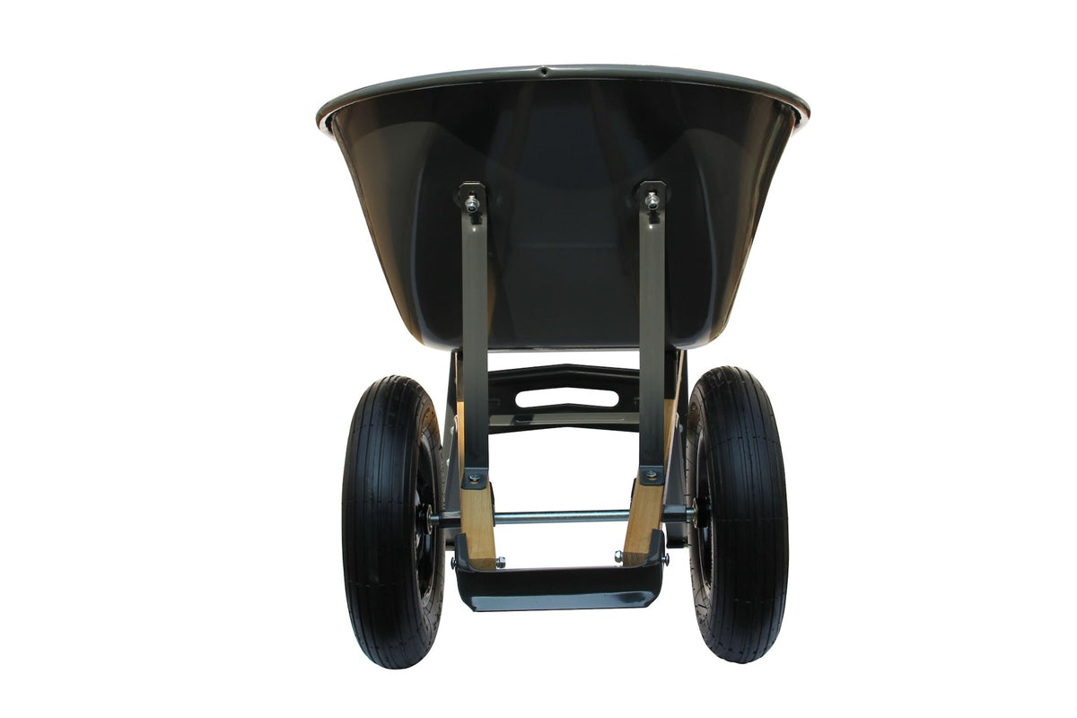 Steel Tray 2-Wheel Garden Wheelbarrow, 6-cu-ft L0T6 - product image 6