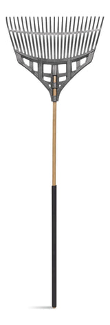 Ultra-Light Leaf Rake with Hardwood Shaft, 24-in Q0S5 - product image 1