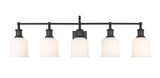 Bryant 5-Light Vanity Light, Black with Opal Shade C2X7 - product image 2