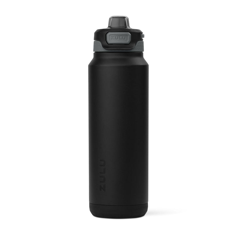 Powerfill Pro Vacuum Insulated Stainless Steel Bottle, 32-oz, Black, with Quick Fill Lid J1M0