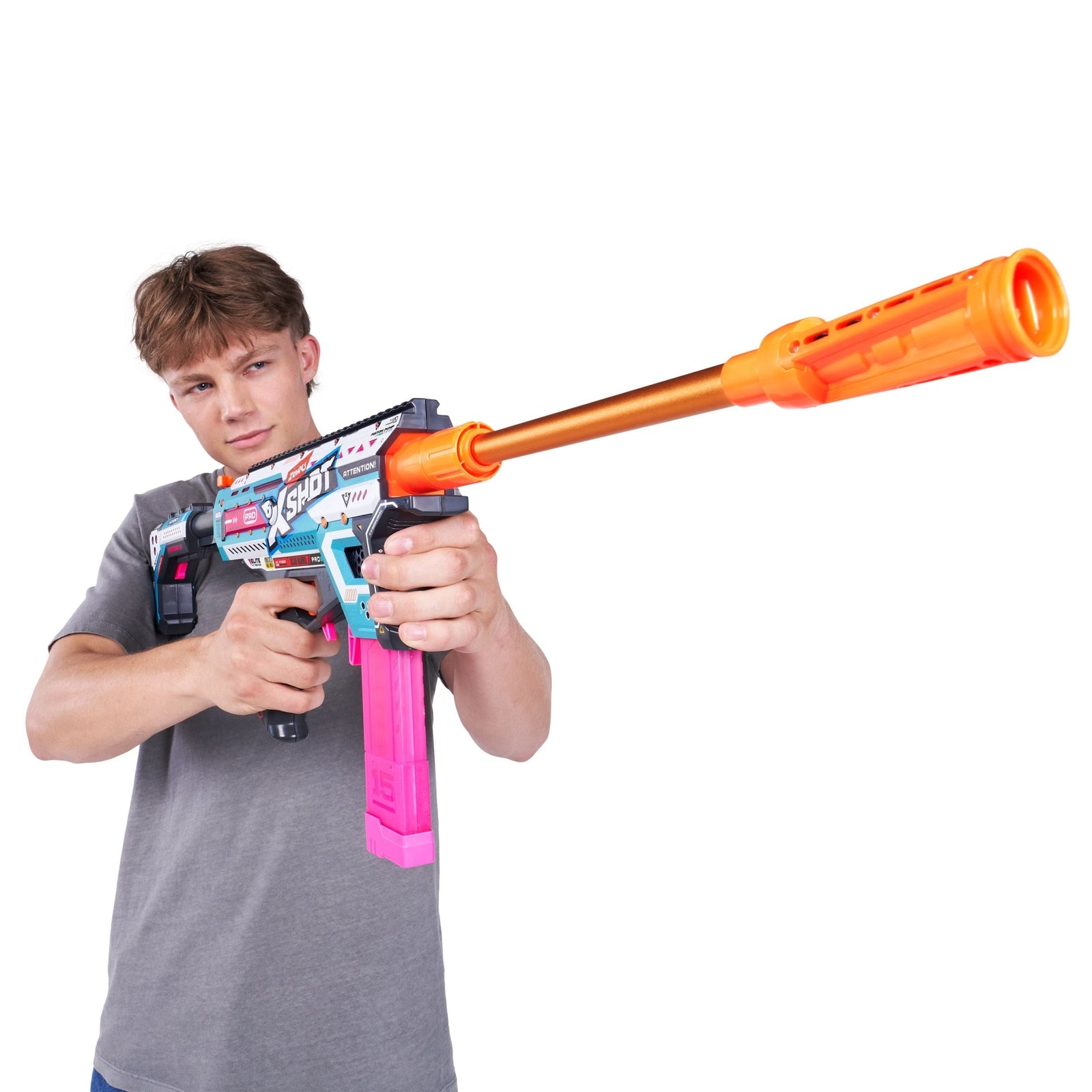 X-Shot Pro Motorized Foam Dart Toy Blaster with 40 Darts D5Y0 - product image 3